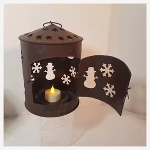 เชิงเทียนโลหะสำหรับตกแต่งบ้านที่ให้คำปฏิญาณเทียนเหล็กโลหะสีดำสำหรับใช้ในราคาที่ดีที่สุด - Product Image 2