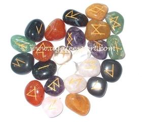 ชุดหินควอตซ์ลายกุหลาบคุณภาพสูงชุด Rune ขายส่งชุด Rune คุณภาพดีซื้อจากอาเกต - Product Image 3