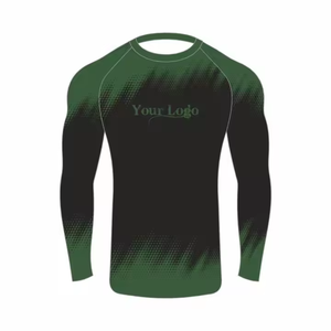 Rashguard MMA de haute qualité OEM, imprimé par sublimation personnalisée avec logo personnalisé et protection UPF50 - Product Image 3