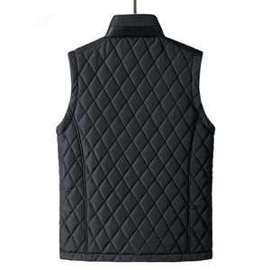First Fitness Hot Selling Sleeveless Jacket <b>Vest</b> Stand Collar Lightweight Zip up Puffer <b>Vest</b> Polyester Quilted Waistcoats Unisex - Product Image 2