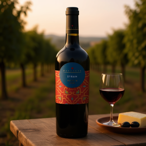 Archina by Fatascia Syrah Sicilia DOC Red <b>Wine</b> 750ml Spicy Full-Bodied Italian <b>Wine</b> 6 Bottles Per Box - Product Image 3