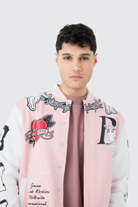 Wholesale Varsity Batting <b>Men's</b> <b>Baseball</b> <b>Jacket</b> Embroidered Lettering Casual Material <b>Men's</b> <b>Baseball</b> <b>Jacket</b> <b>jacket</b> <b>for</b> <b>men</b> - Product Image 2