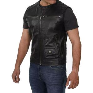 Gilet d'équitation en cuir respirant pour l'hiver, équipement de protection corporelle rembourré professionnel, personnalisable pour hommes et femmes - Product Image 3