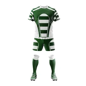 Diseña tu ropa de equipo personalizada Impresión personalizada Uniforme de rugby Precio al por mayor Uniforme de rugby de secado rápido - Product Image 6