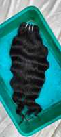 Cheveux indiens ondulés Remy bruts en vrac, 100 % non traités, cuticules alignées, mèches de cheveux indiens, extensions de cheveux humains