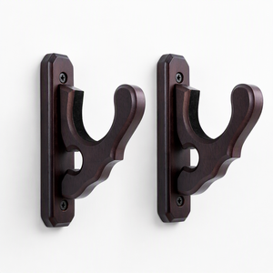Supporto da Parete in Legno per Armi, Set da 4 Pezzi, Porta Fucili e Fucili a Pompa, Espositore in Legno Massiccio per Interni e Sale di Caccia - Product Image 5