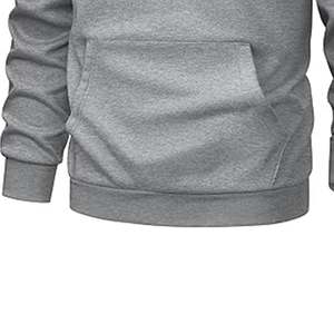 La mejor calidad con precio de promoción Sudaderas con capucha de algodón para hombre Suéteres con capucha con logotipo personalizado para Sudadera con capucha unisex - Product Image 4