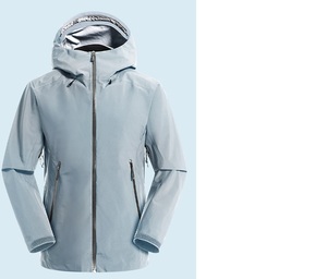OEM logotipo personalizado Unisex al aire libre de una sola capa abrigos plumas decoración delgada de un solo golpe adhesivo termosellado chaquetas a granel - Product Image 2