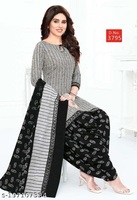 Royal Export présente des kurtis en crêpe synthétique Pure Leon, coupe droite, avec salwar, plazzo, patiyala, robe avec dupatta