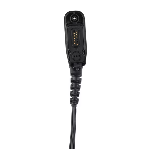 IMPRES PMLN6123A 3-Wire Surveillance Kit Clear Acoustic Tube Earpiece Programmable Button Direct Radio Connect Headphone