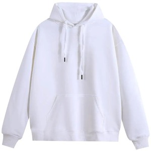 เสื้อสเวตเตอร์ทรงหลวมมีฮู้ดสีพื้นสำหรับผู้ชายและผู้หญิงเสื้อฮู้ดแฟชั่นสำหรับผู้ชายและผู้หญิง - Product Image 6
