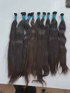 เส้นผมดิบจัดแนว100% สำหรับผู้บริจาคหนึ่งคนไม่หลุดร่วงไม่พันกัน - Product Image 6