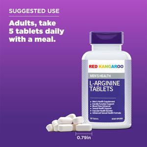 Großhandel L-Arginin Supplement Männer gesundheits ergänzung Unterstützung der erektilen Funktion Steigert die vaskuläre Gesundheit L-Arginin Tabletten - Product Image 5