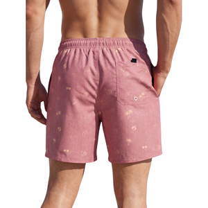 <b>Mens</b> Printed Breathable Swim <b>Shorts</b> Quick Dry Elastic Waist Casual Summer Swimming <b>Shorts</b> Drawstring Pocket Lining XL/3XL - Product Image 2