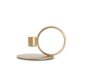 Bougeoir élégant avec plaqué or pour la maison et l'hôtel Taille personnalisée et couleur or Décoration intérieure Bougeoirs pour table - Product Image 4