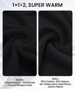 Veste polaire Sherpa pour hommes avec style High Street Veste OEM d'été personnalisable à bas prix Version pour hommes disponible en quantité minimale de commande - Product Image 3