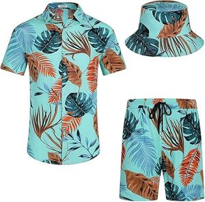 Ensemble T-shirt et short streetwear 2023, ensemble homme été, imprimé vintage 3D, style plage, tenue 2 pièces pour homme, vêtements de sport, manches courtes - Product Image 1