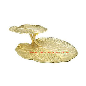 ชามตกแต่งดีไซน์หรูหราชามโลหะเคลือบนิกเกิลสีดำทำจากสแตนเลสคุณภาพระดับพรีเมียม - Product Image 3