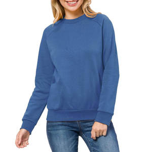 Pull pour femmes, sweat-shirt imprimé avec logo personnalisé, coton uni de haute qualité, style d'hiver, sweat-shirts à col rond - Product Image 6