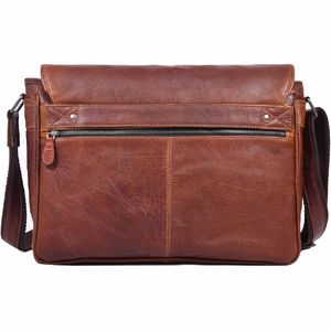 Qualité professionnelle en gros hommes bureau affaires sac à bandoulière sacs en cuir véritable - Product Image 3