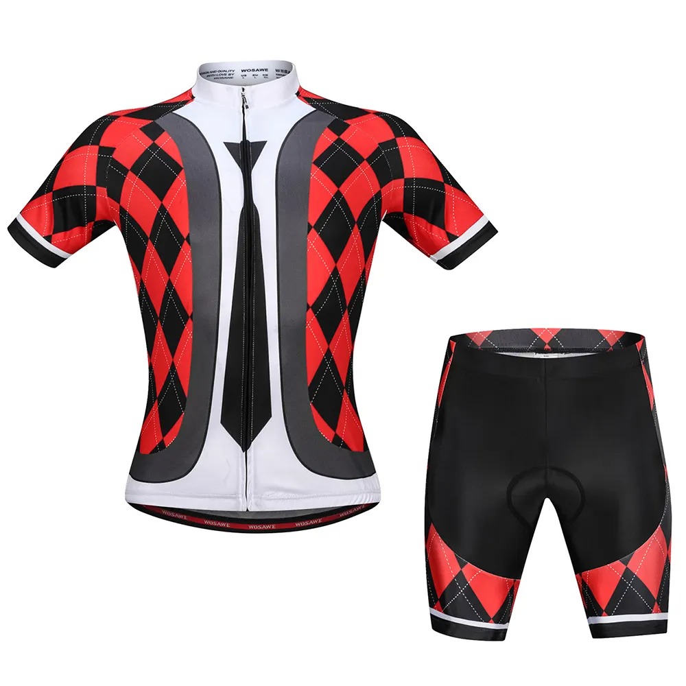 Maillot Cycliste Homme Primal Wear - Blanc/Noir/Rouge - Taille M - Manches Courtes