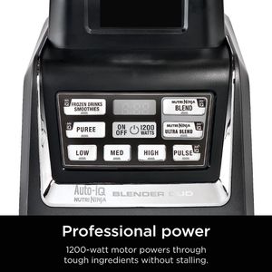 Licuadora de Mano Nutri Personal con Base Auto-iQ de 1000W y 72 Onzas Jarra con Carcasa de Aluminio, 2 Velocidades, Uso Doméstico - Product Image 3