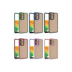 Étui de protection en silicone de qualité supérieure Flora pour Samsung Galaxy A72 - Coque arrière marbrée tendance avec protection intégrée - Product Image 4