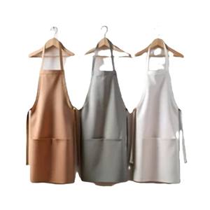 Babero sin mangas de algodón orgánico 100%, delantal, accesorio de limpieza de cocina de calidad para cocina de mujer colorido - Product Image 5