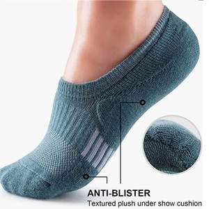 Chaussettes d'équipage de basket-ball athlétique Elite pour hommes Meilleures chaussettes de sport de performance à compression rembourrée anti-ampoules - Product Image 4