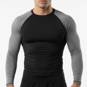 MMA BJJ Rash Guard Long Sleeve Sublimation Printed Design Wholesale Bulk Order - Product Image 6