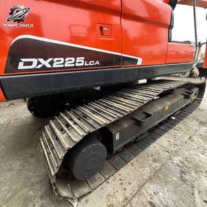 Excavadora Usada Doosan DX225 de 22.5 Toneladas con Cucharón de 1.2m³, Marca Coreana Original, Excavadora de Orugas Grande para Construcción, Bajas Horas de Uso, Certificación CE - Product Image 5