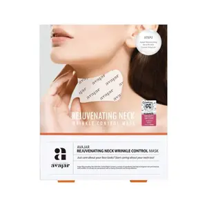 Korean Neck Tightening Anti-Wrinkle Patch products made in korea Avajar Perfect Neck Age Wrinkle Pads Control Mask 5pcs