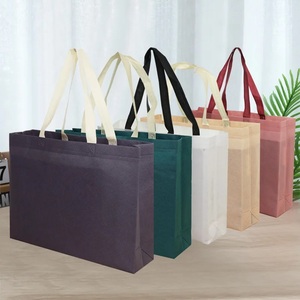 Sac à provisions Rpet personnalisé recyclé Eco personnalisé grands sacs fourre-tout non tissé avec logo 52 - Product Image 5