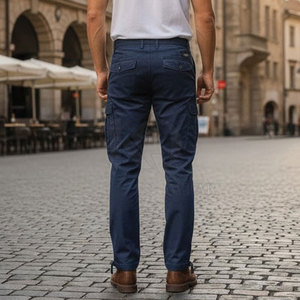 กางเกงคาร์โก้ผู้ชายสไตล์สตรีท ผ้าทนทาน ใส่สบาย เหมาะสำหรับใส่ในชีวิตประจำวัน ท่องเที่ยว และชุดลำลอง - Product Image 5