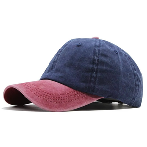 2025 meilleur chapeau de camionneur maille chapeaux 6 panneau Style Vintage Sport de plein air lavé chapeau deux tons décontracté plaine Baseball - Product Image 5
