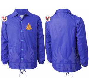 Masonic Past Master Custom Logo <b>Light</b> Weight Outdoor Waterproof Windbreaker <b>Jacket</b> Button up Coaches <b>Jacket</b> <b>for</b> Unisex - Product Image 2