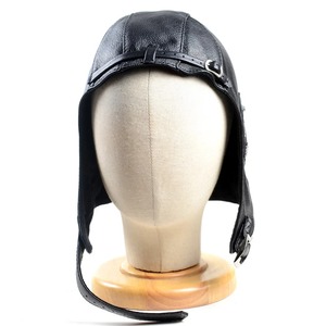 Men's Genuine Sheep Leather Motorcycle P Cap <b>Beret</b> Beanie Adjustable Round <b>Hats</b>/Caps for Casual Wear - Product Image 3