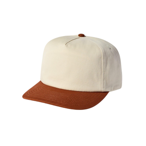 Wholesale 5 Panel <b>Flat</b> Brim <b>Cap</b> Unstructured 100% Cotton Comfortable Hat Construct Color Snapback <b>Cap</b> - Product Image 6