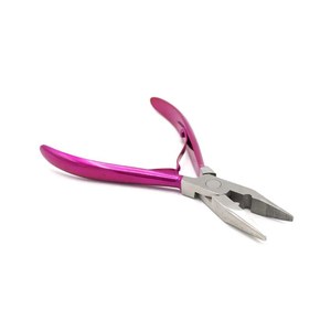 Juego de alicates profesionales de acero inoxidable para extensiones de cabello y cuentas con logotipo personalizado, precios al por mayor - Product Image 6