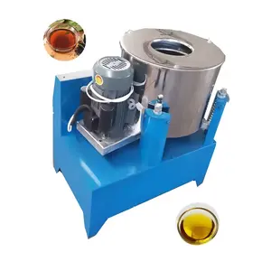 Mesin filter minyak sentrifugal komersial 150kg/Jam/filter minyak goreng/mesin penghalus minyak dapat dimakan untuk pemisah kemurnian