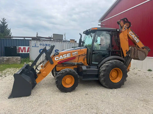 Chargeuse-pelleteuse d'occasion 2023 580N EP avec moteur FPT, moteur diesel, charge nominale de 9 tonnes, faible nombre d'heures de fonctionnement, pompe de boîte de vitesses - Product Image 3