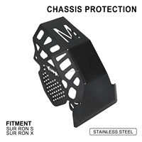Plaque de protection du moteur en acier inoxydable renforcé de nouvelle conception JFG RACING 2e génération, protection du châssis pour Surron Light Bee X S Ebike