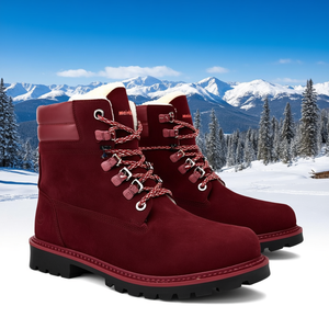 Botas de Nieve Meindl Nebraska - Talla 45, Cuero Nobuk Color Caoba - Product Image 3