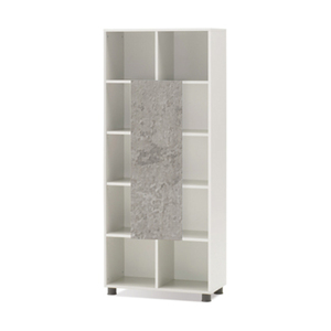 Hiện Đại Thanh Lịch Văn Phòng Tủ Sách Với 1900 Cửa Trượt Bằng Gỗ Bảng Điều Chỉnh 5 Kệ Đơn Lập Đồ Nội Thất Phòng Khách Cho Nhà Sử Dụng - Product Image 5