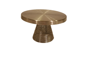 Soporte de Metal para Tartas de Estilo Árabe Personalizado, Servidor para Servir Pasteles para Fiestas, Base de Alambre, Uso Superior de Mesa, Bolsa OPP, Herramientas para Tartas - Product Image 1