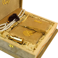 Coran sacré multilingue avec tasbih, design moderne, couverture rigide, boîte personnalisée, fourni directement par OEM du Pakistan