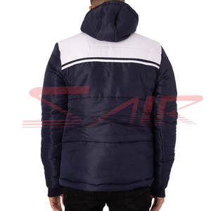 Vêtements pour hommes Veste polaire d'hiver épaisse à capuche en duvet personnalisé de luxe en Offre Spéciale pour hommes - Product Image 4