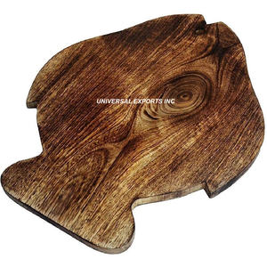Planche à découper en bois de qualité supérieure pour ustensiles de cuisine, bloc à découper fait à la main, nouvelle planche à découper en bois, élégante et classique - Product Image 5