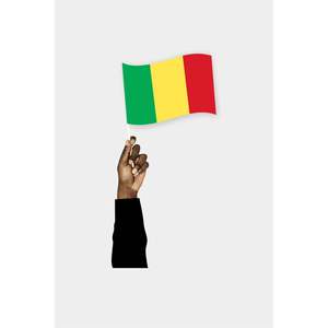 Mali Handheld Promotional Flags & <b>Banners</b> - Product Image 1