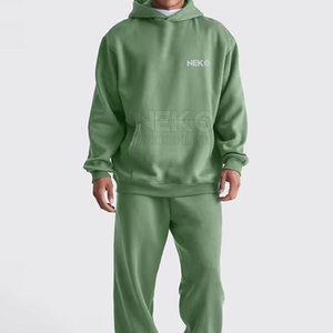 .. Ensemble veste et pantalon de survêtement zippés pour hommes, ensemble deux pièces pour l'entraînement, le jogging, le fitness et les activités quotidiennes - Product Image 5